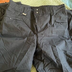 Helly Hansen women's Black Ski Pants with Subtle Logo